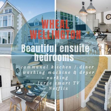 Wheal Wellington - Gorgeous Ensuite Bedrooms With Access To A Beautiful Shared Kitchen In A Lovingly Renovated Property Camborne Exterior foto